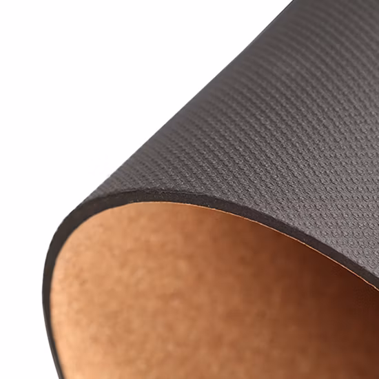 Tapis de yoga réparateur en coton biologique Yugland pour poses de yoga, méditation et traversin