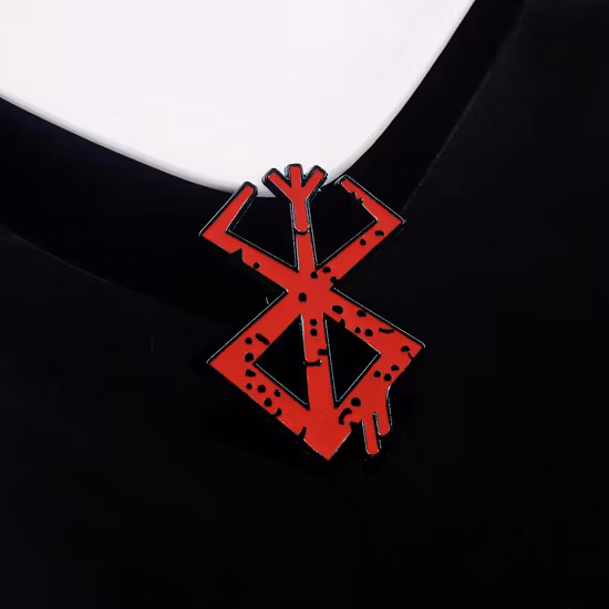 Emballage pendentif en métal émail impression Logo personnalisé vente en gros cadeau Anime Demon Slayer Design de mode décoration collier